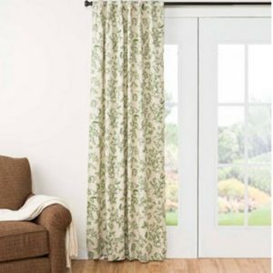 Plow & Hearth Botanical Toile Insulated Double-Lined Panel 42 x 54 NWT